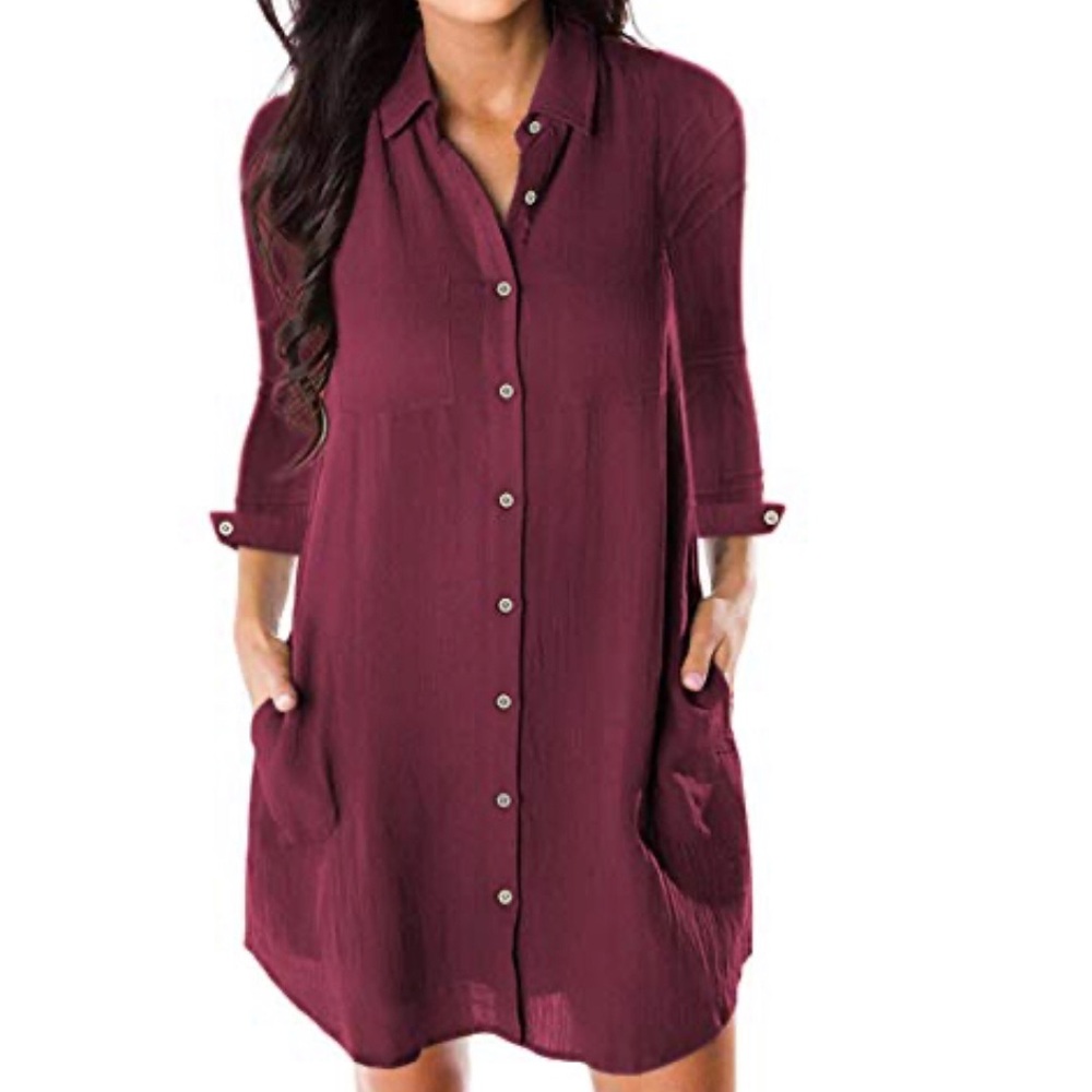 Scarlet Tunic Dress
